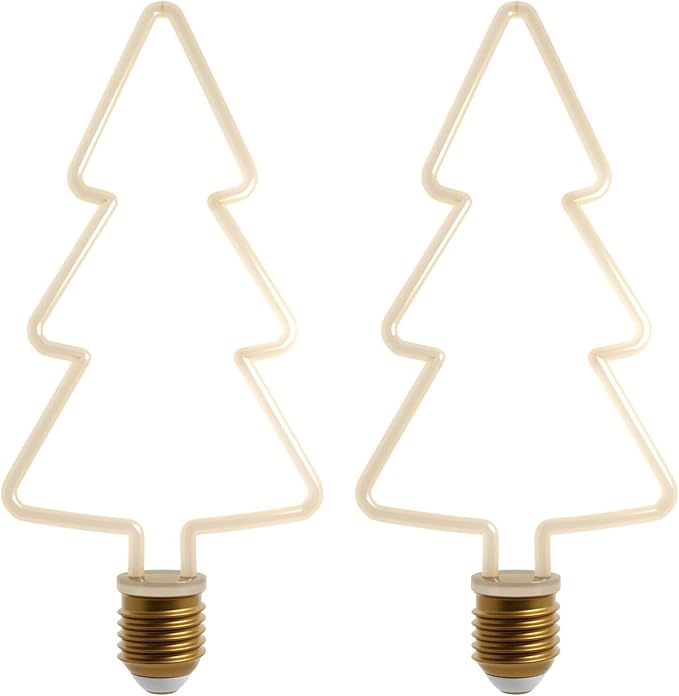 LED 8/4W Christmas Bulb Set Warm White 2700K E27 lighting ~5579-11