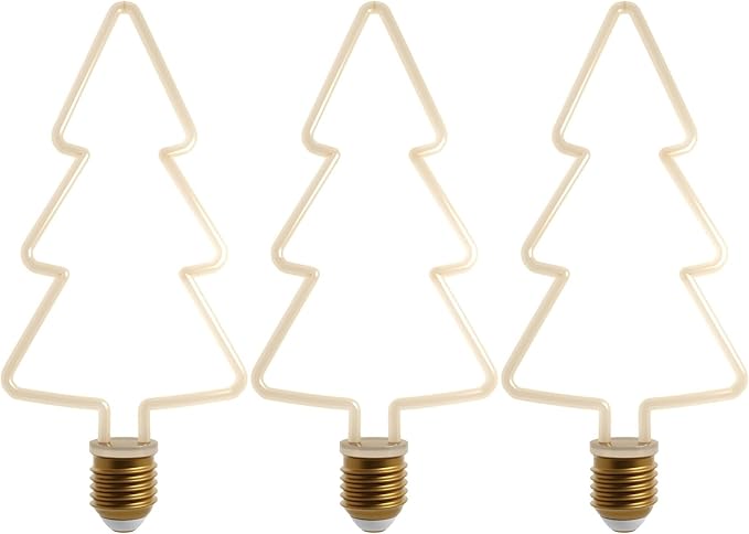 LED 8/4W Christmas Bulb Set Warm White 2700K E27 lighting ~5579-12