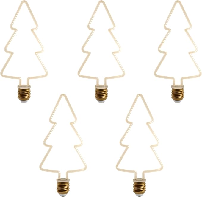 LED 8/4W Christmas Bulb Set Warm White 2700K E27 lighting ~5579-13
