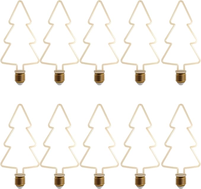 LED 8/4W Christmas Bulb Set Warm White 2700K E27 lighting ~5579-14