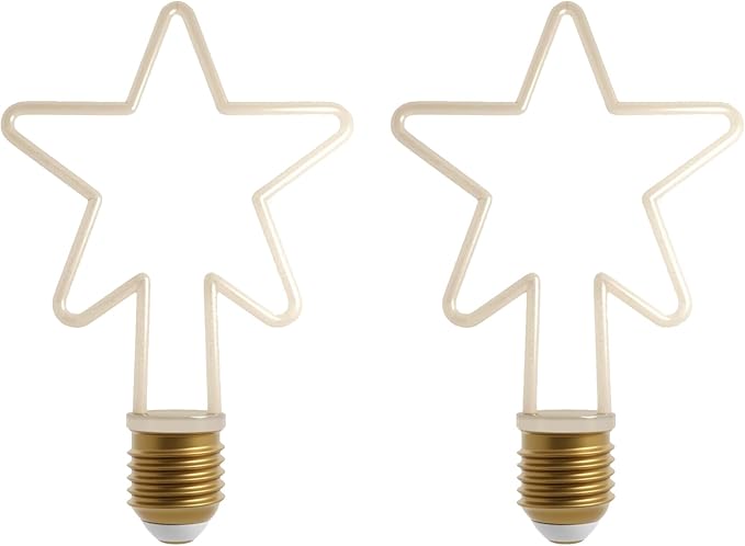 LED 8/4W Christmas Bulb Set Warm White 2700K E27 lighting ~5579-19