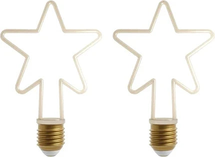 LED 8/4W Christmas Bulb Set Warm White 2700K E27 lighting ~5579-28