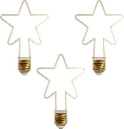 LED 8/4W Christmas Bulb Set Warm White 2700K E27 lighting ~5579-29