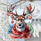 Christmas Mood Wooden Ornaments by G. Debrekht Christmas Decor - 8611034-0