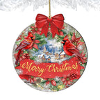 Merry Christmas Wooden Ornaments by G. Debrekht Christmas Decor - 933121-3