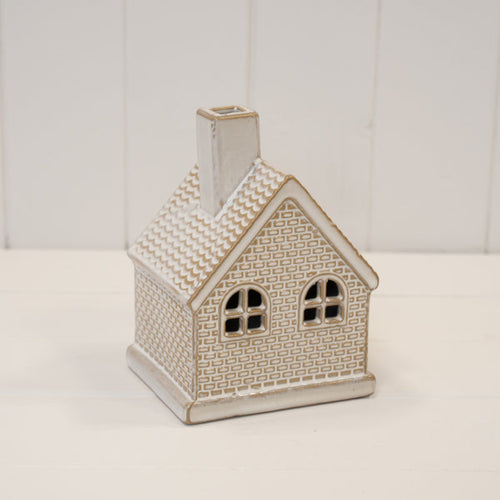 Ceramic LED Cottage Christmas Decoration-1