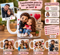 Cană Personalizată cu Figurină 3D din Lut Polimeric – Unicat