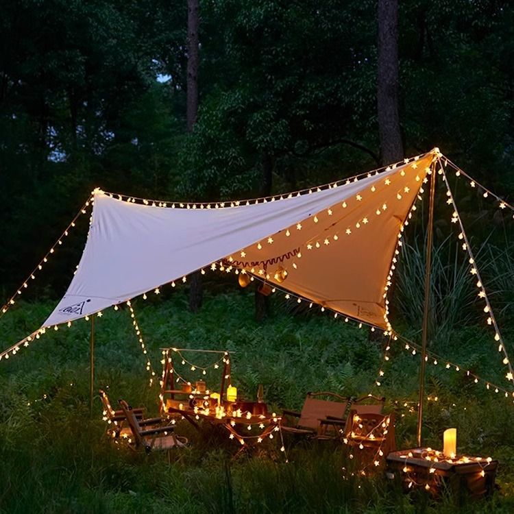 String Lights 20Ft 40 LED Fairy Lights Operated Waterproof Indoor Outdoor Christmas Lights for Bedroom Party Wedding Xmas-4