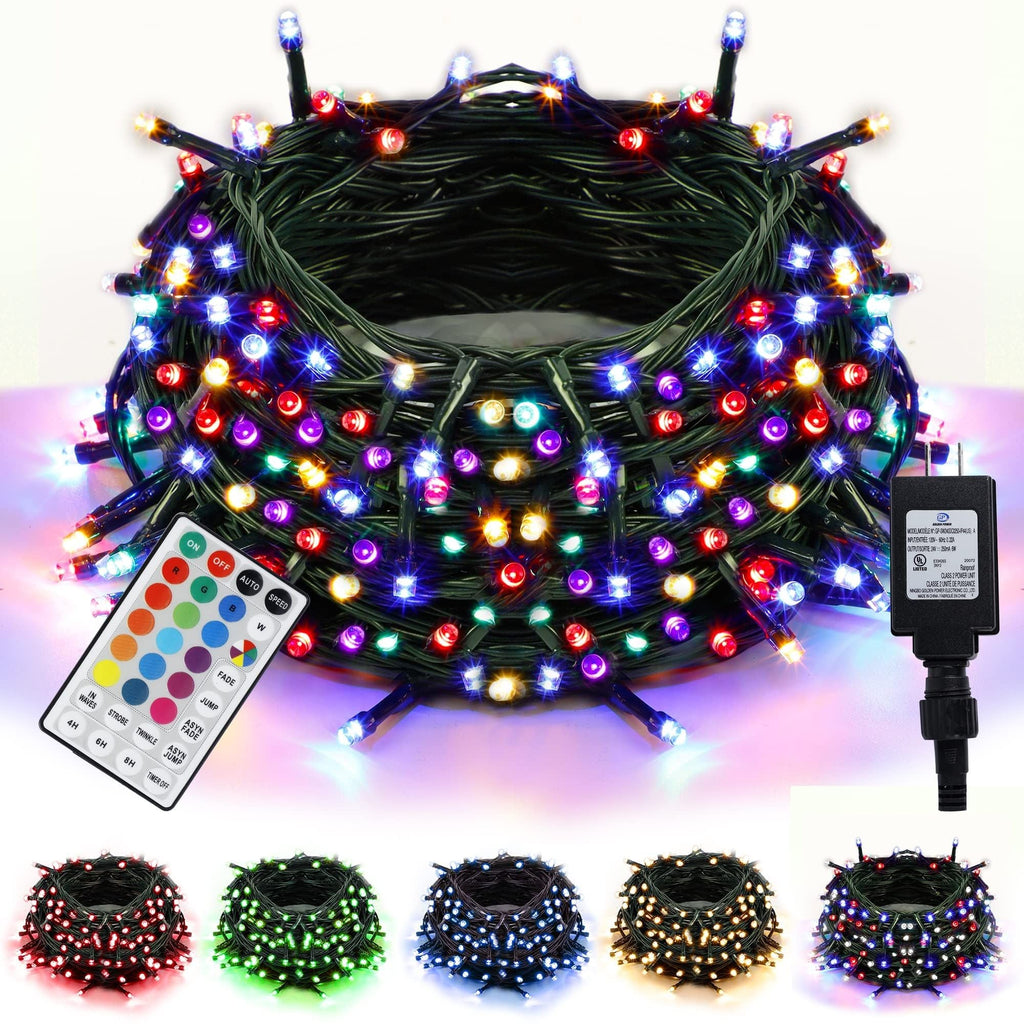 Fairy String Lights,Christmas Lights  Lighting Modes,Mini String Lights Plug in for Indoor Outdoor Christmas Tree-0