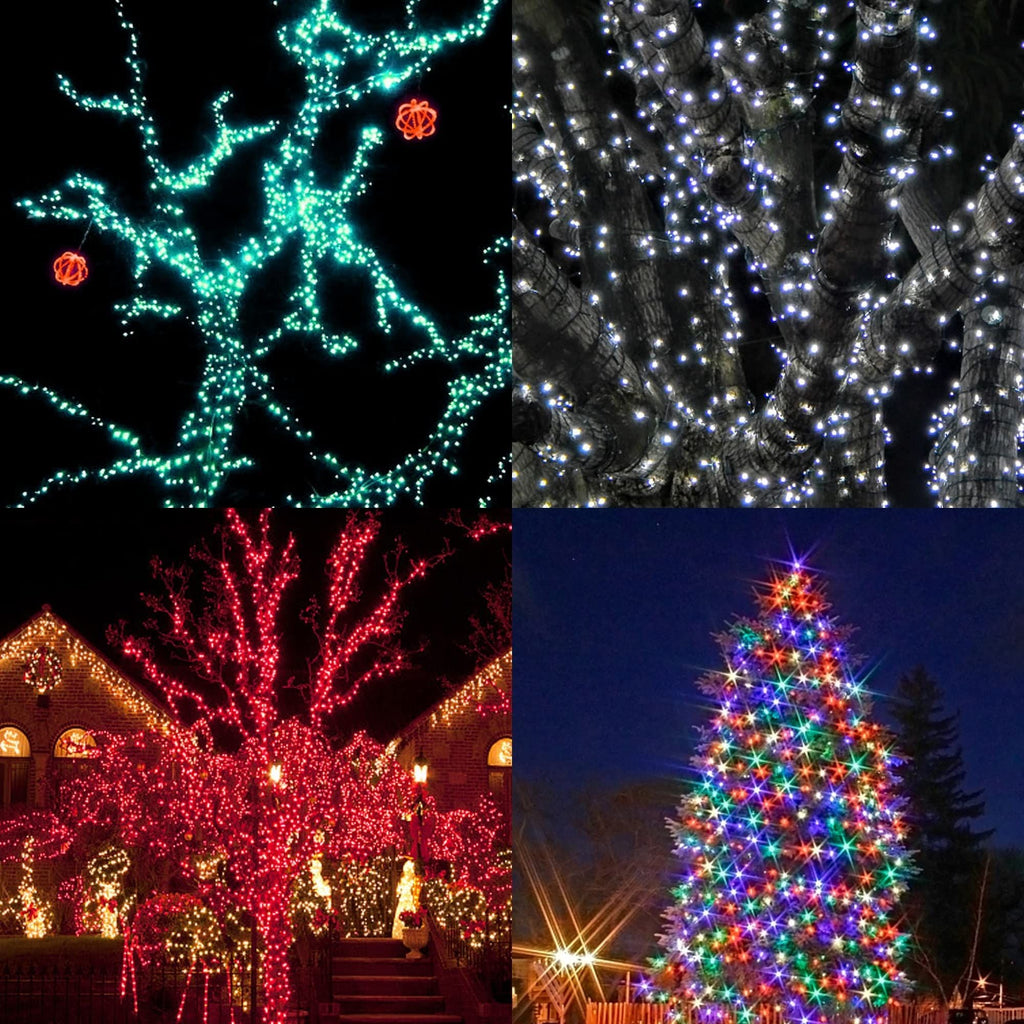 Fairy String Lights,Christmas Lights  Lighting Modes,Mini String Lights Plug in for Indoor Outdoor Christmas Tree-4