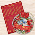 Merry Christmas Wooden Ornaments by G. Debrekht Christmas Decor - 933121-4