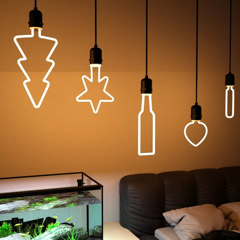 LED 8/4W Christmas Bulb Set Warm White 2700K E27 lighting ~5579-2